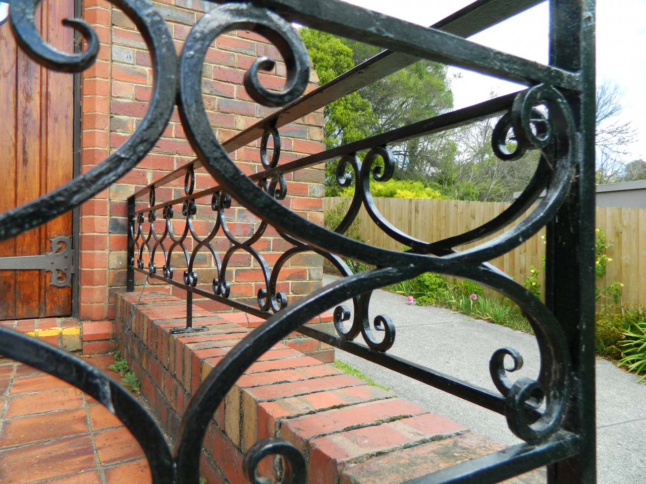 Healesville Uniting Church railing
